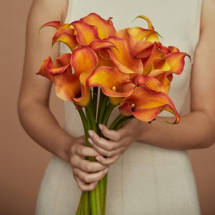Букет «15 оранжевых Калл», фото 2